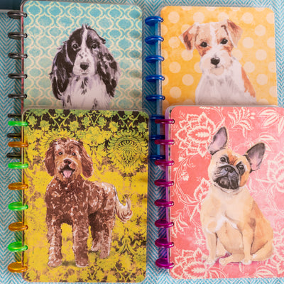 Dog notebooks - Swizzle and friends